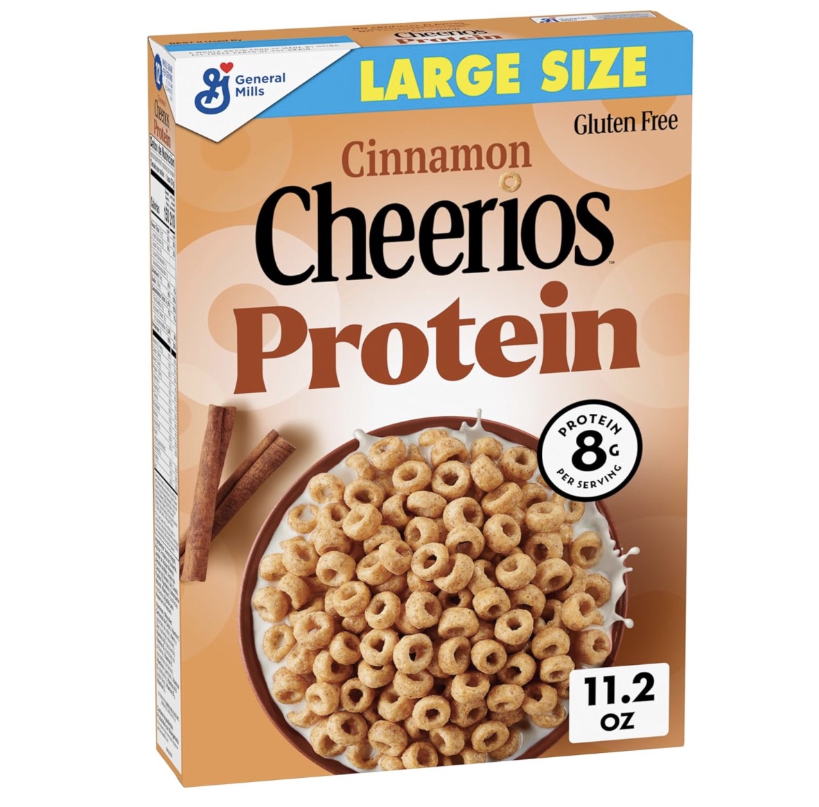 Cheerios Protein Cinnamon Cereal, 32.6 oz